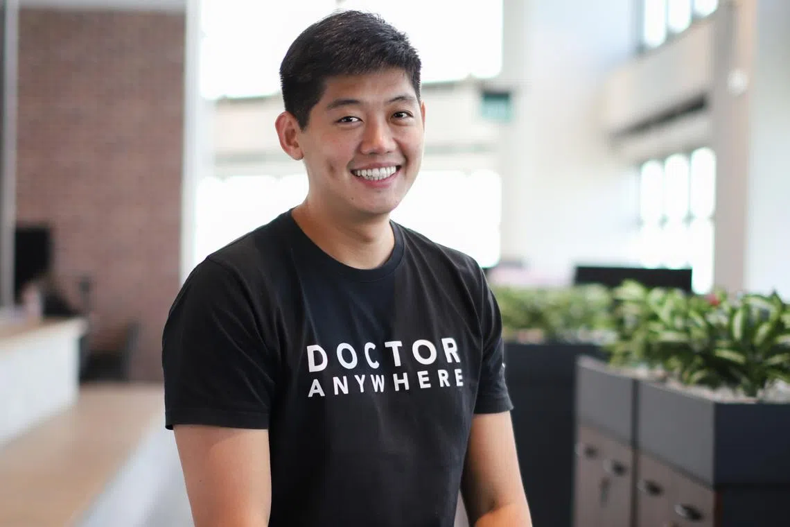 Mr Lim Wai Mun founded Doctor Anywhere in 2017.
