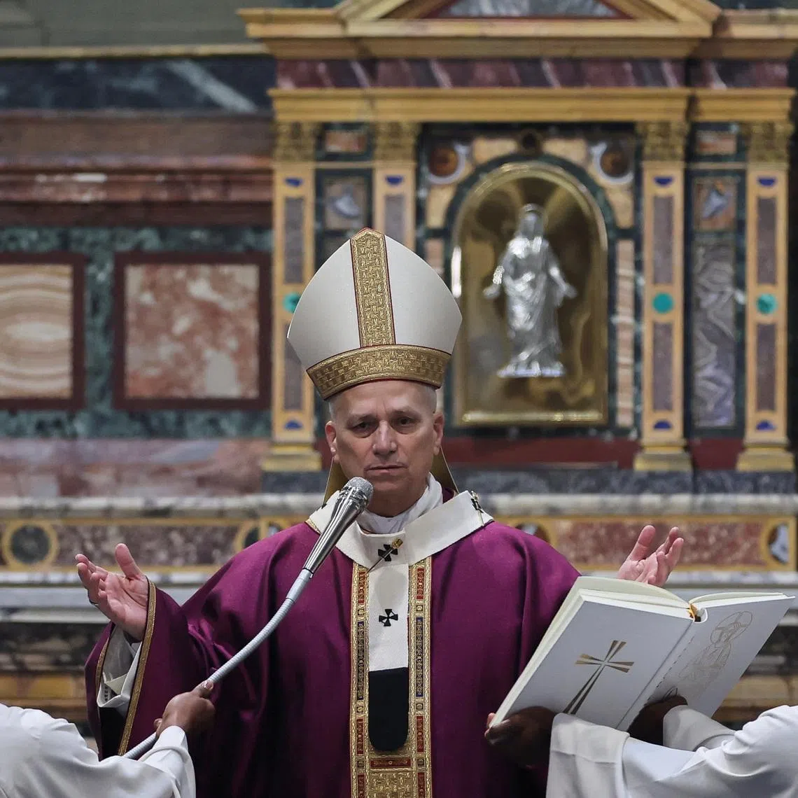 Pope Leo said war was a “wound inflicted on the entire human family”.