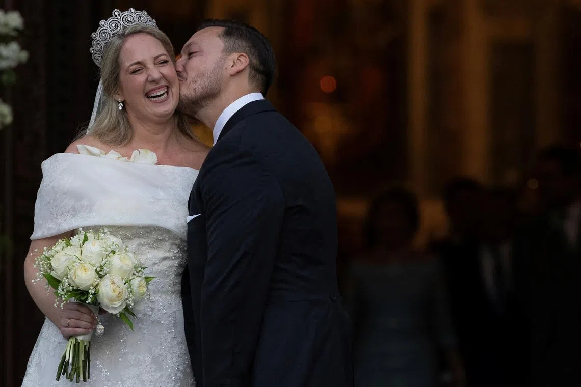 Theodora, daughter of former Greek king, holds Orthodox wedding in ...
