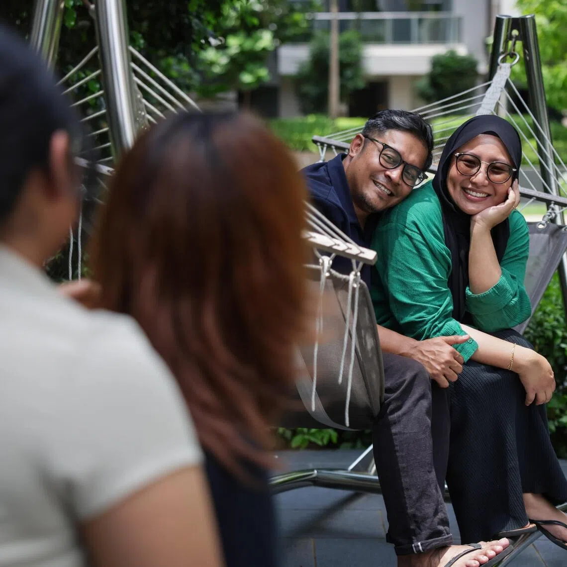 Ms Halimaton Abdullah, 44, a teacher, and her husband, Mr Khairul Amin Zakaria, 44, a constituency director at the People's Association are currently fostering an 18-year-old girl.