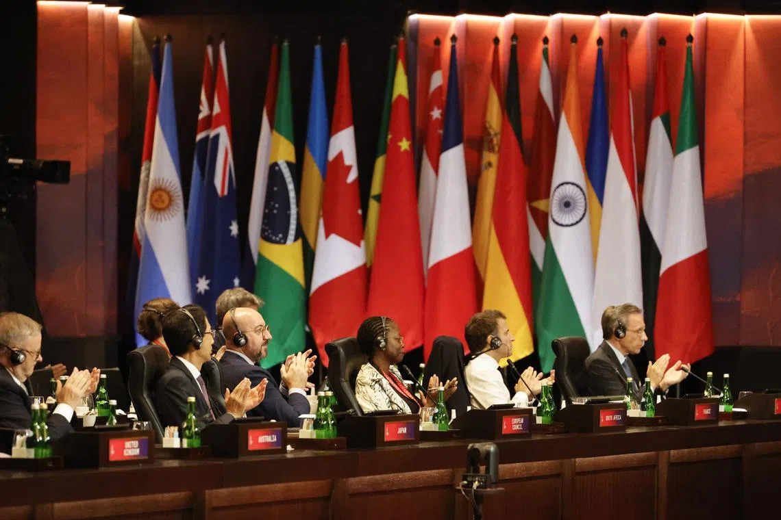 The G-20 leaders also pledged necessary support to the world’s most vulnerable countries.