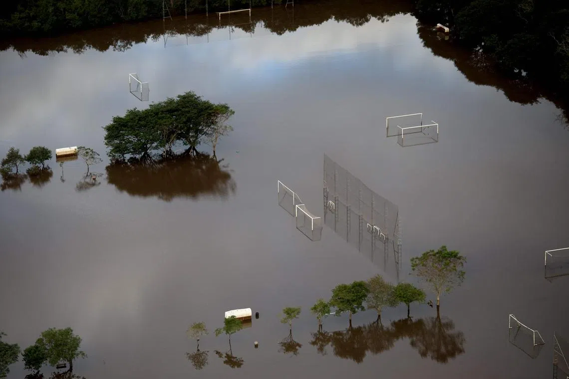 Hog farmers lost an estimated 12,600 head after floods submerged entire towns in the state.