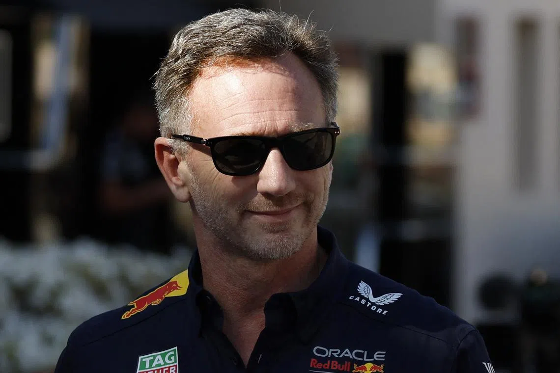 Formula One F1 - Pre-Season Testing - Bahrain International Circuit, Sakhir, Bahrain - February 22, 2024 Red Bull team principal Christian Horner during testing REUTERS/Hamad I Mohammed/ File photo