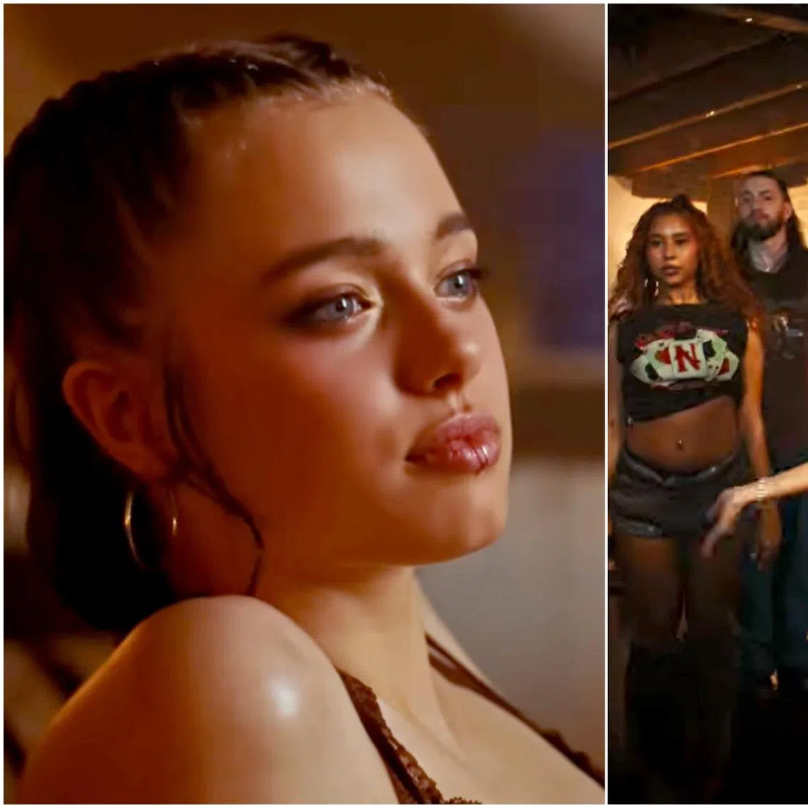 Shiloh Jolie made a surprise appearance in the music video for the song What’s A Girl To Do, performed by Dayoung of K-pop girl group WJSN. 