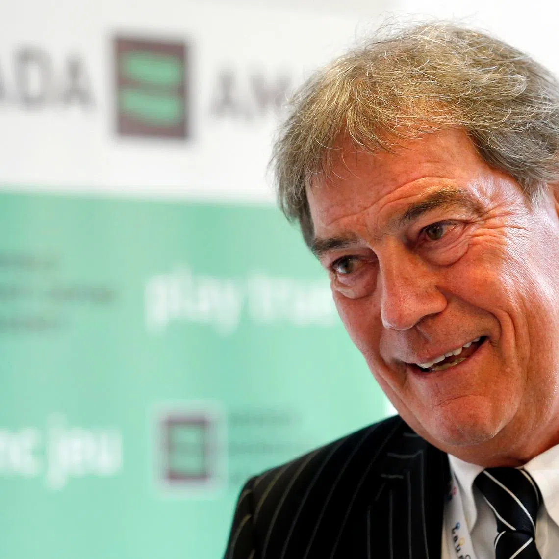 Director General of the World Anti-Doping Agency (WADA) David Howman talks to reporters at the WADA symposium in Lausanne, Switzerland, March 14, 2016.  REUTERS/Denis Balibouse