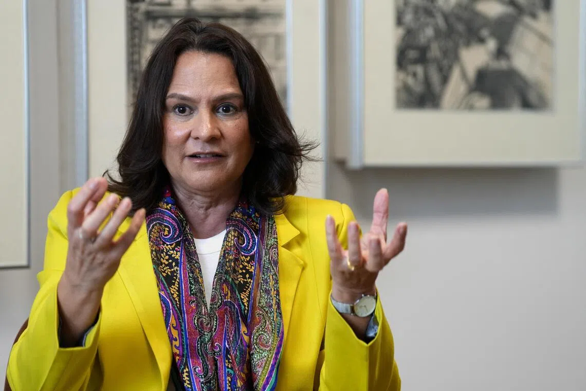 Ilya Espino de Marotta took over as the new administrator of the Panama Canal on Sept 7, the first woman ever to head the US-built canal authority.