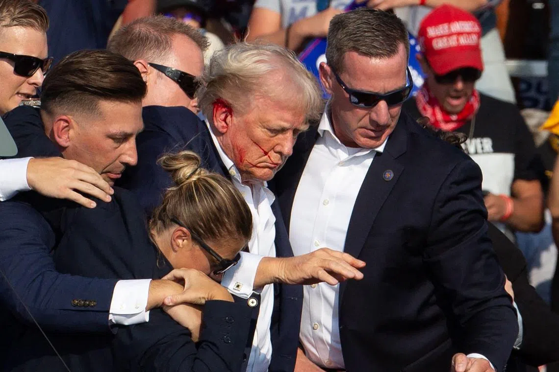 Gunman Thomas Crooks searched more than 60 times for information on Donald Trump and US President Joe Biden, before registering for Trump's rally in Pennsylvania. 
