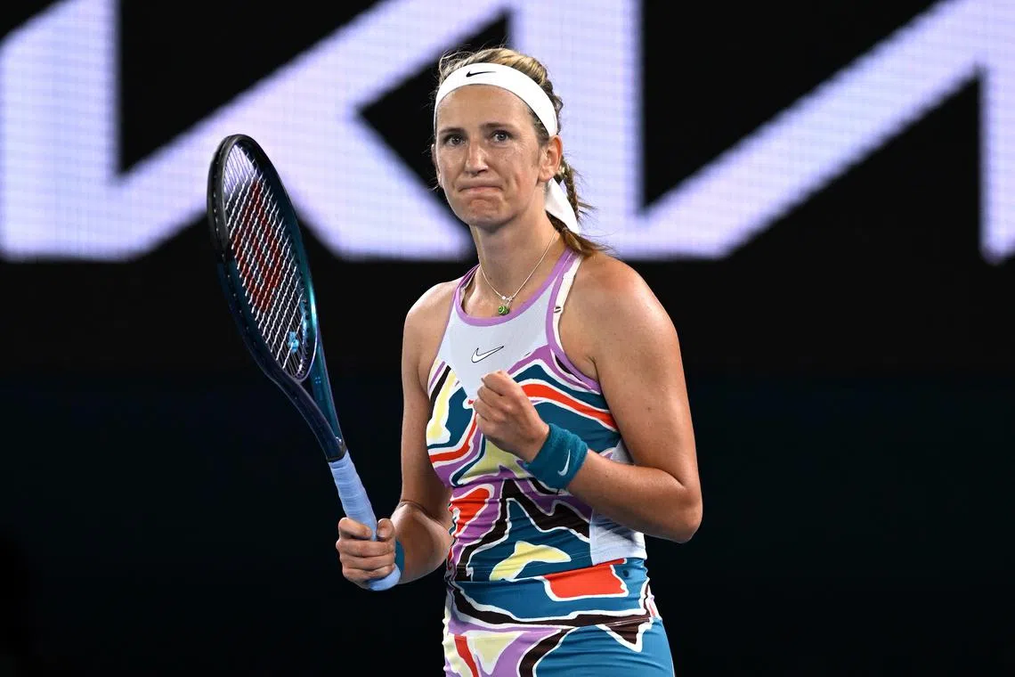 Former world number one Victoria Azarenka will continue her quest for a third Australian Open crown.