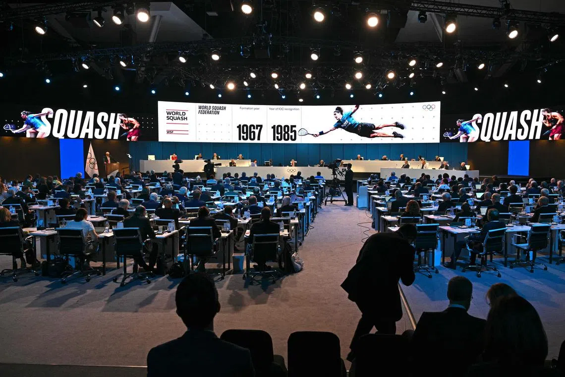 Squash had long pushed for inclusion, most recently in 2013 for the 2020 Olympics.