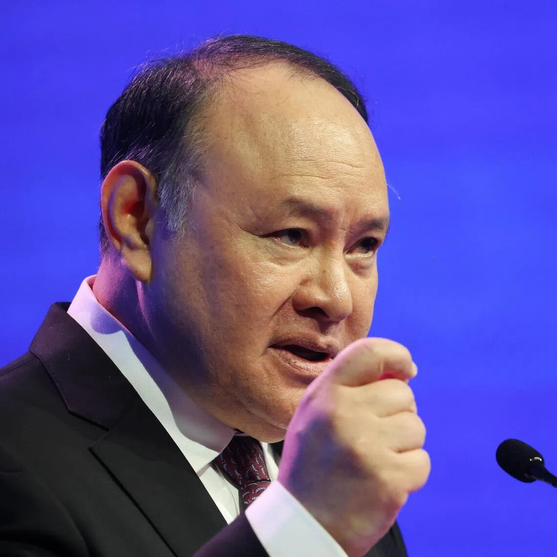 Teodoro criticised Beijing’s activities in disputed waters during the Shangri-La Dialogue in Singapore.