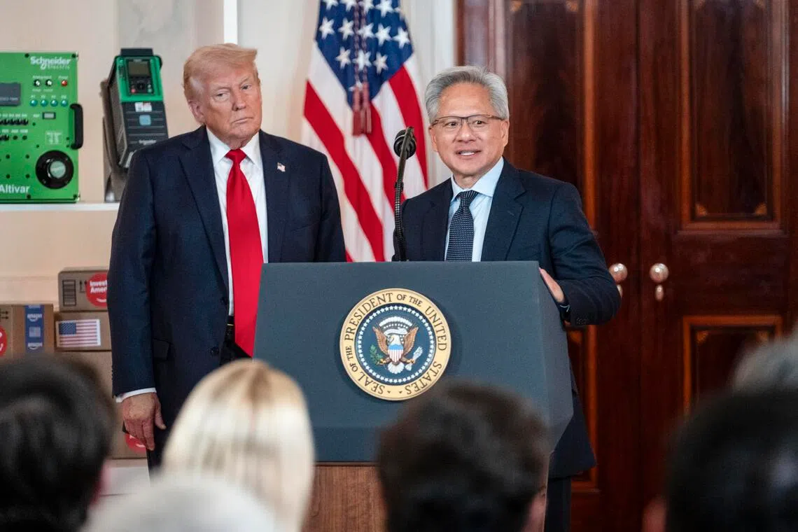 Nvidia CEO to attend Trump dinner for Xi