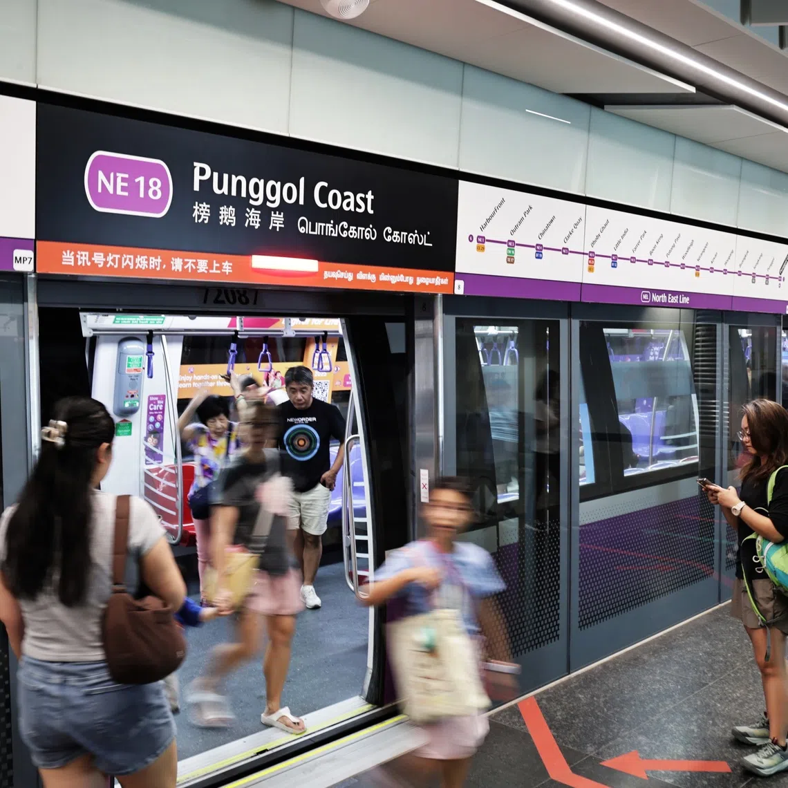 This is part of the Government’s latest push to reduce train congestion during the morning rush hour.