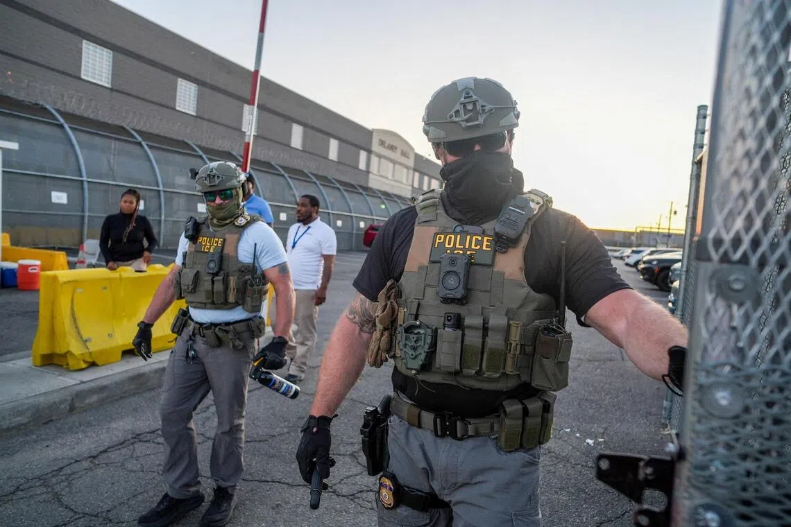 ICE proposed to help pay for liability insurance for local officers trained and deputised to enforce federal immigration laws.