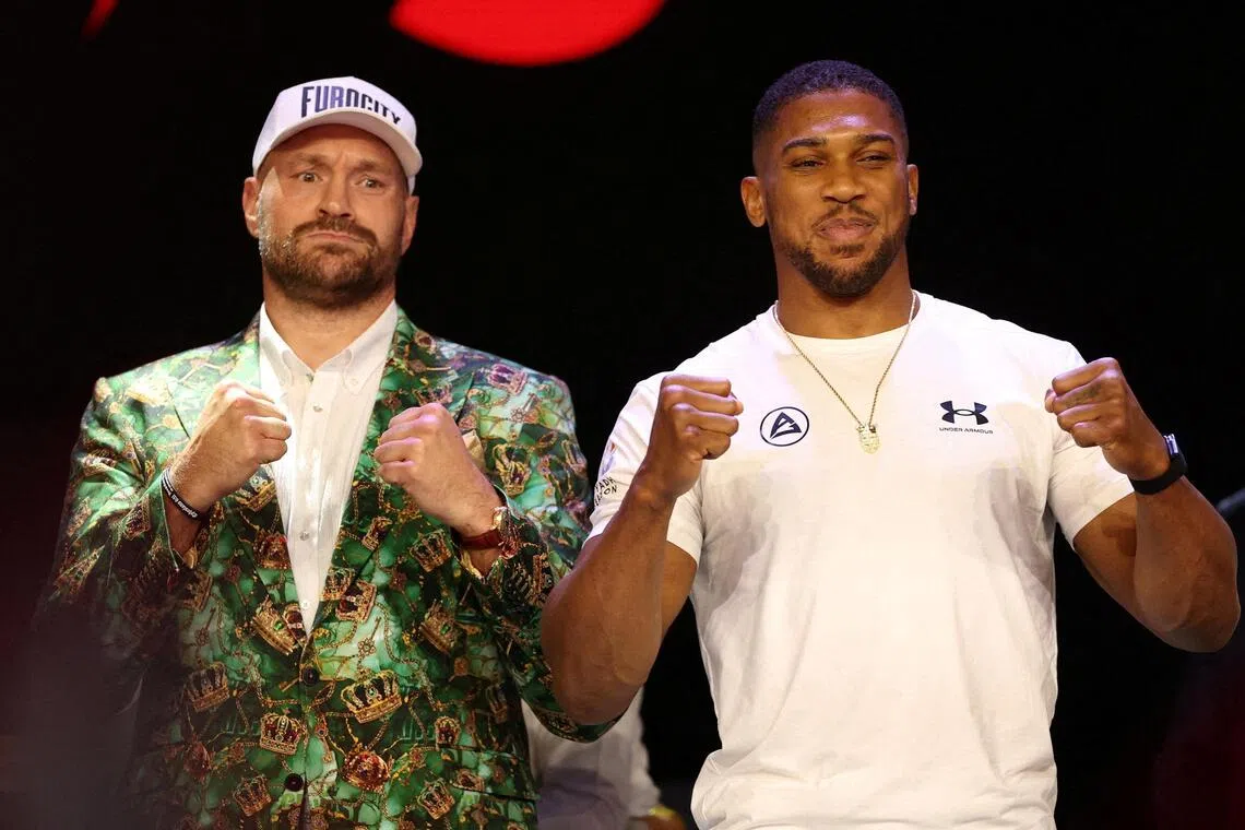 Anthony Joshua and Tyson Fury are scheduled to headline a Dec 11 card.