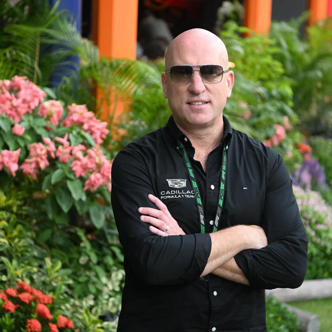Cadillac chief executive Dan Towriss at the Formula 1 Singapore Airlines Singapore Grand Prix at the Marina Bay Street Circuit on Oct 5, 2025. "it’s a moment I’m incredibly proud of," he says of their impending livery unveiling.