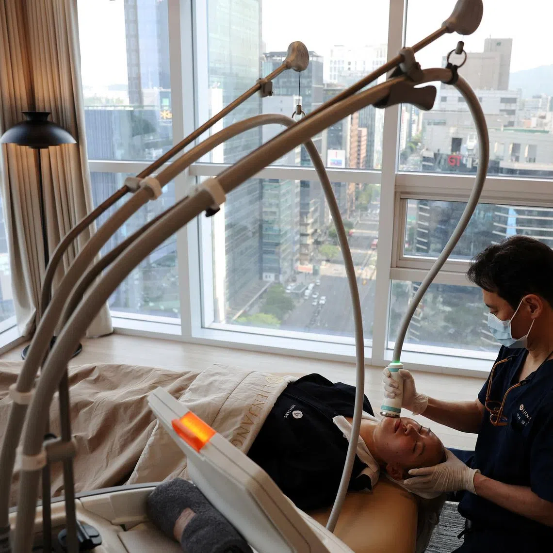South Korea has 15,000 beauty clinics.