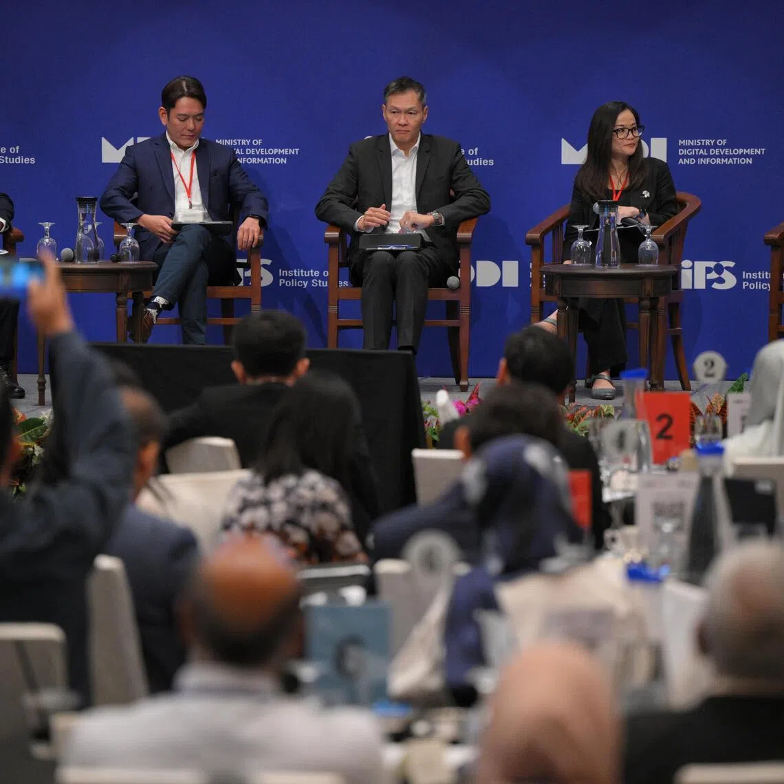 Panellists discussed making social media child-safe during a forum discussion at NUSS Kent Ridge Guild House on July 17.