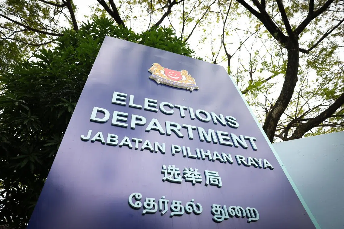 Voters should check their voting status only through official sources like the ELD voter services page at its official website or via the Singpass app.