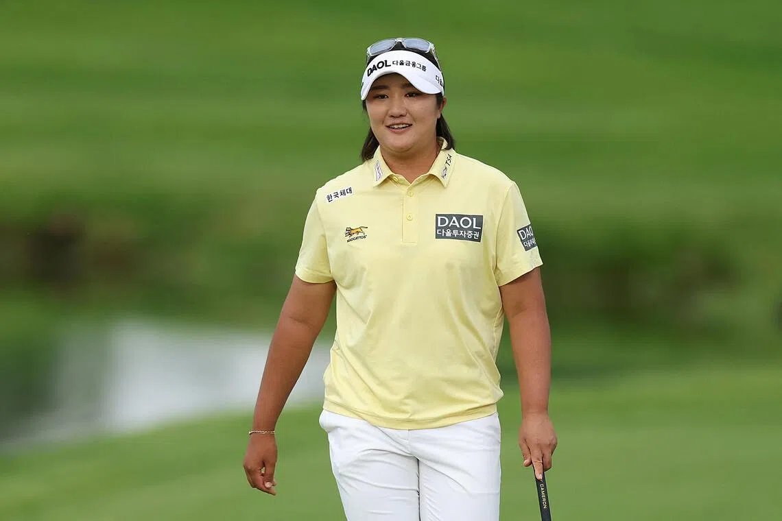 Ryu Hae-ran of South Korea during the second round of the KPMG Women’s PGA Championship on June 26.