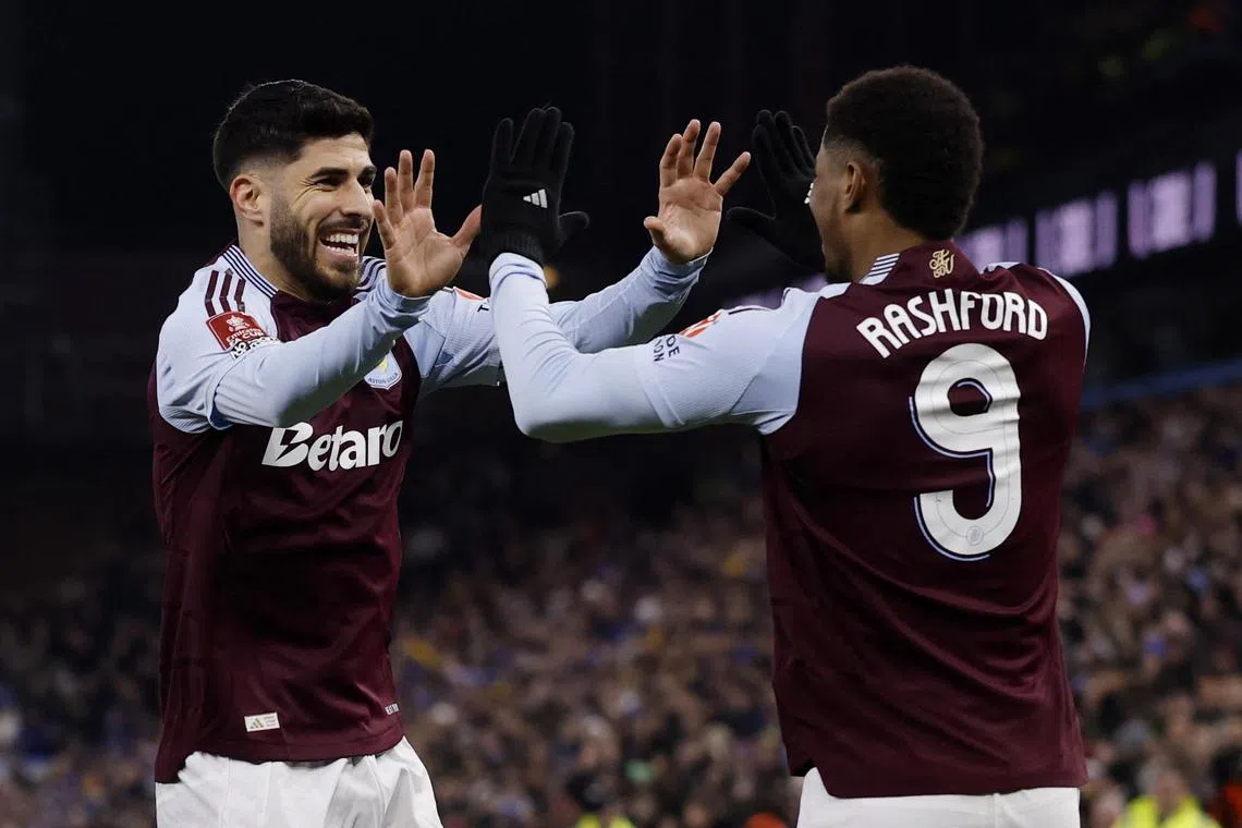 Aston Villa’s Marcus Rashford targets PSG hat-trick as Marco Asensio returns in Champions League
