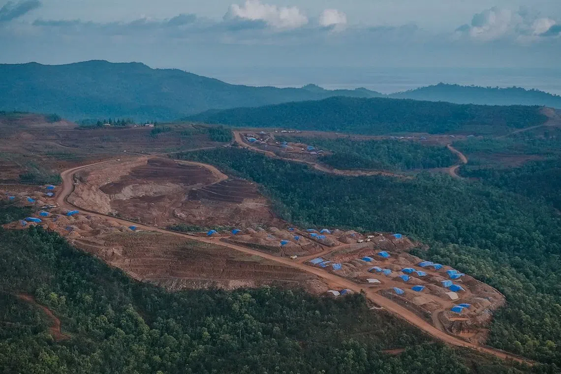PT Gag Nikel is the fifth firm implicated and was allowed to continue operations. Its mining site is on the 6,000 ha Gag island.