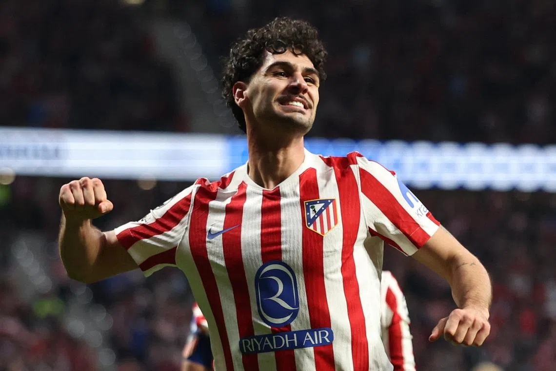 Atletico's US midfielder Cardoso to have surgery, doubtful for World Cup