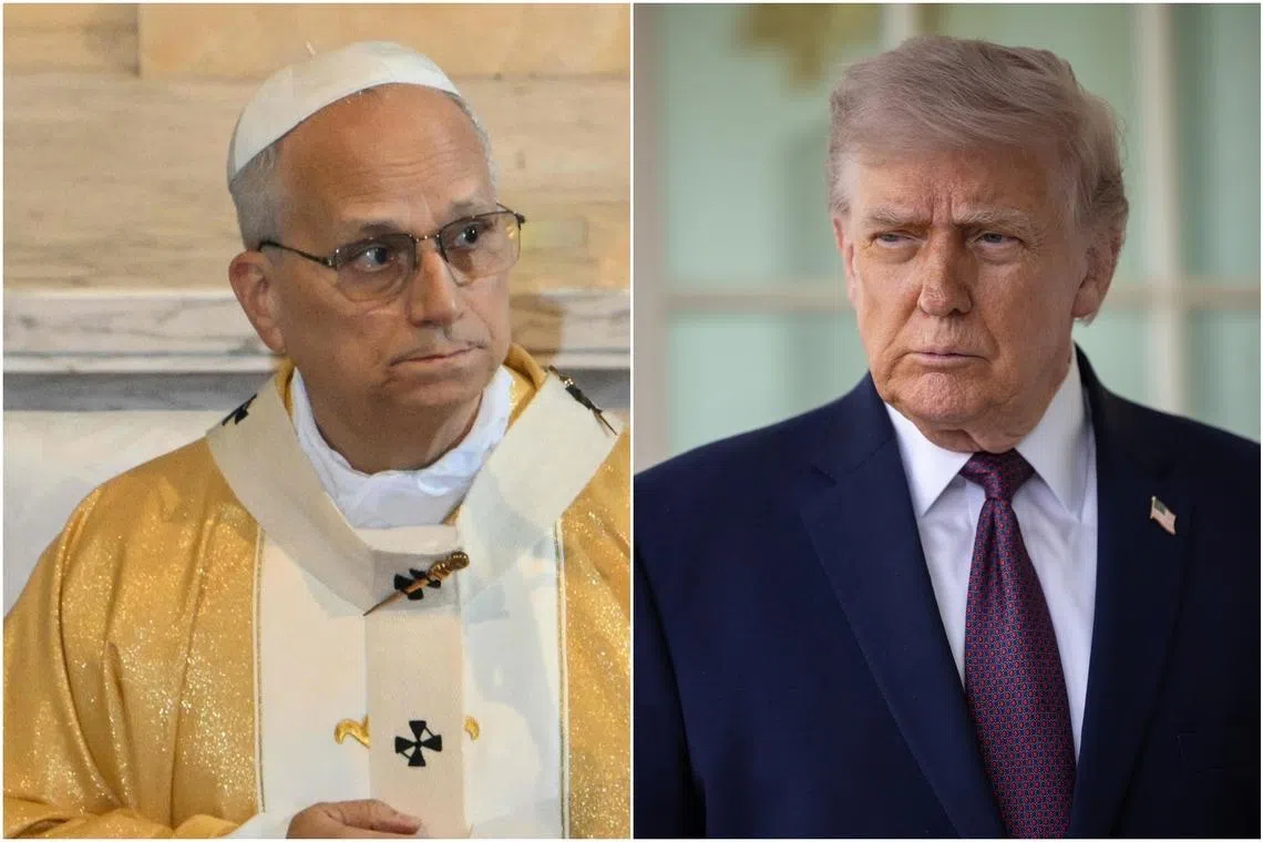 The US-born Pope Leo XIV, a low-profile cardinal a year ago, has of late become a rallying point for critics of President Donald Trump. 