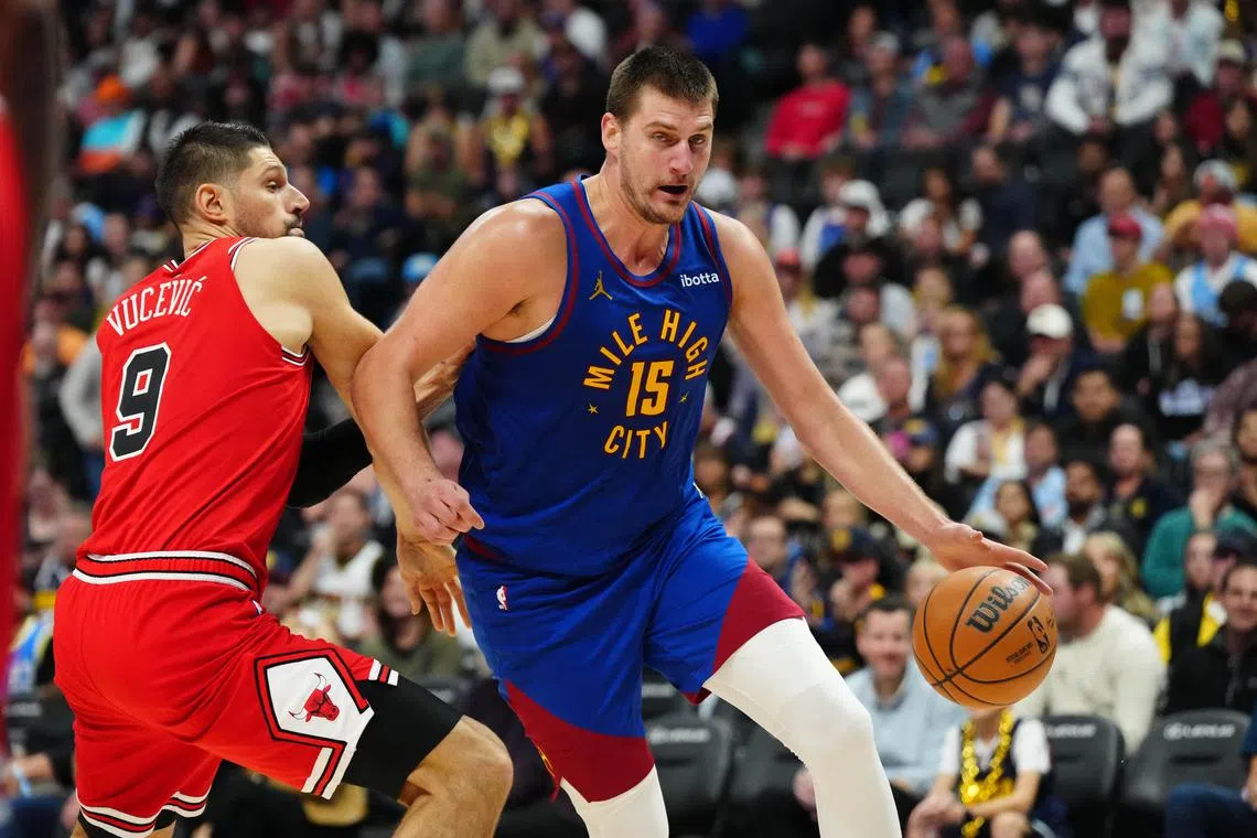 Star man Nikola Jokic contributed 28 points, 16 rebounds and nine assists in Denver Nuggets' 123-101 NBA victory over the Chicago Bulls at Ball Arena on Saturday.