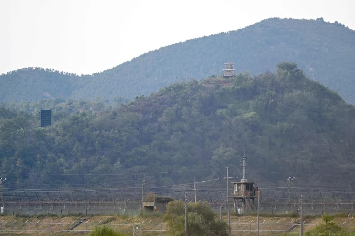 North Korea’s artillery units near the border with South Korea have been ordered to be ready to fire amid frictions over drones that Pyongyang says are being flown over the frontier.