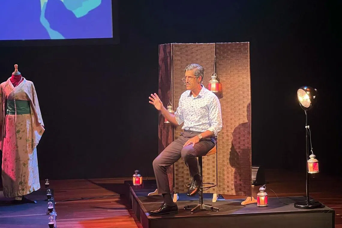 Comedian Rishi Budhrani literally becomes his dad during Can I Make You A Suit, Mate?