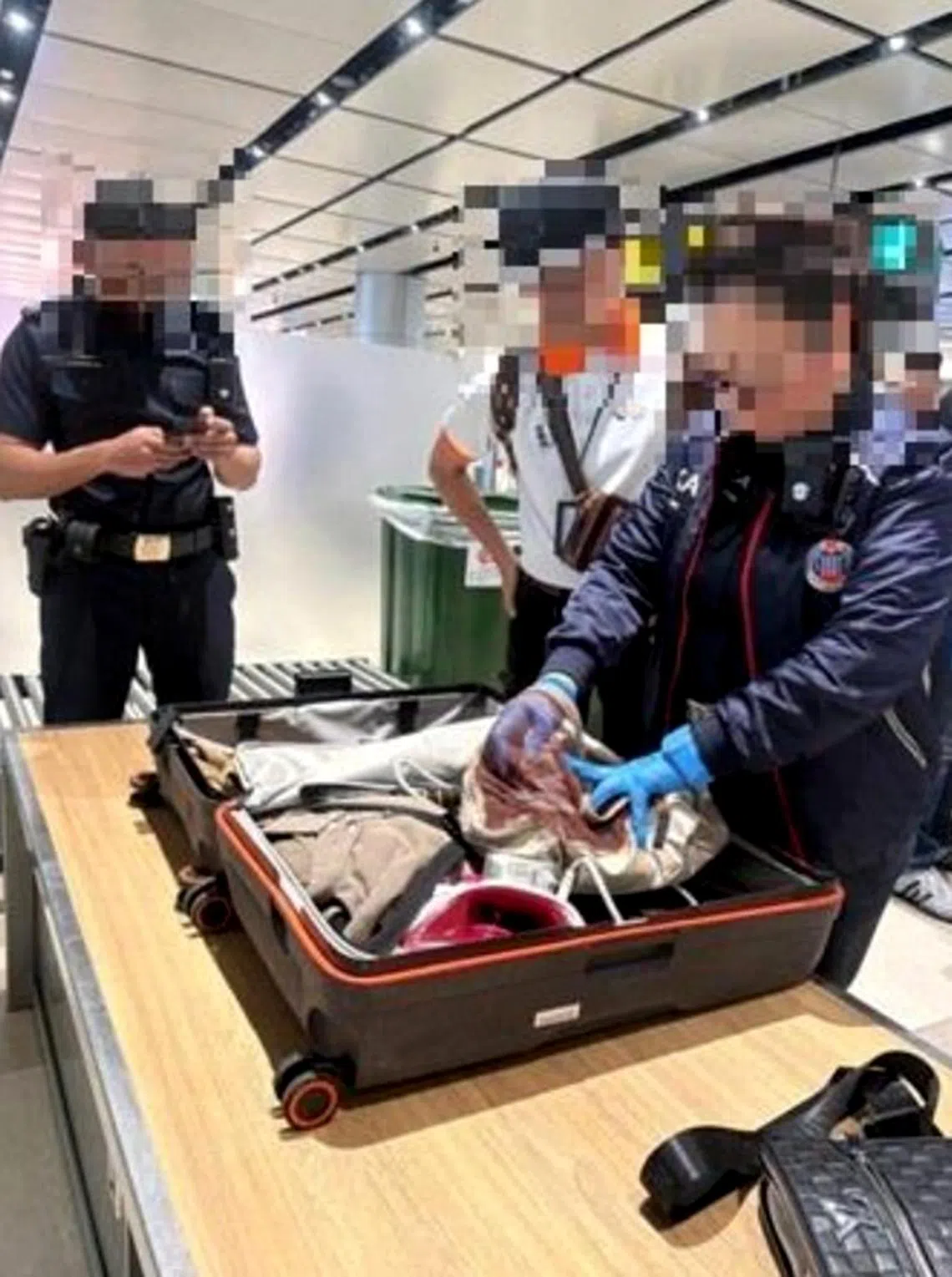 Officers also scanned or searched more than 18,000 pieces of luggage and hand-carry bags during the week-long enforcement operation.