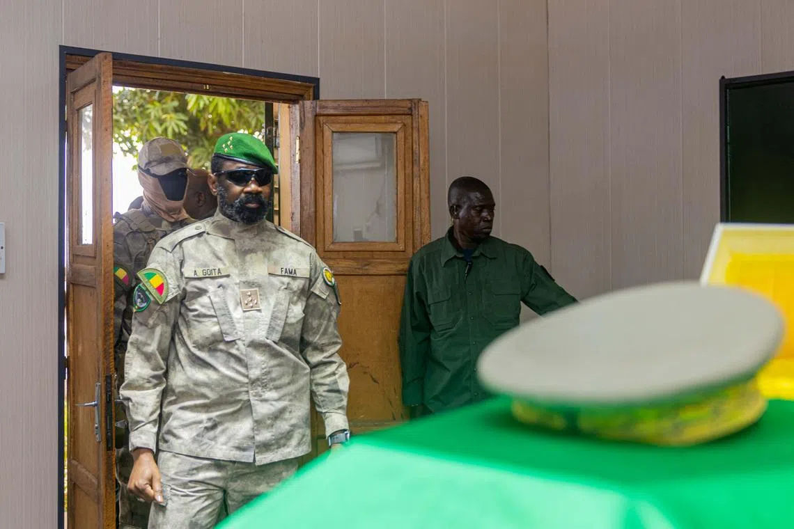 Mali leader Goita assumes role of defence minister after attacks, state media says