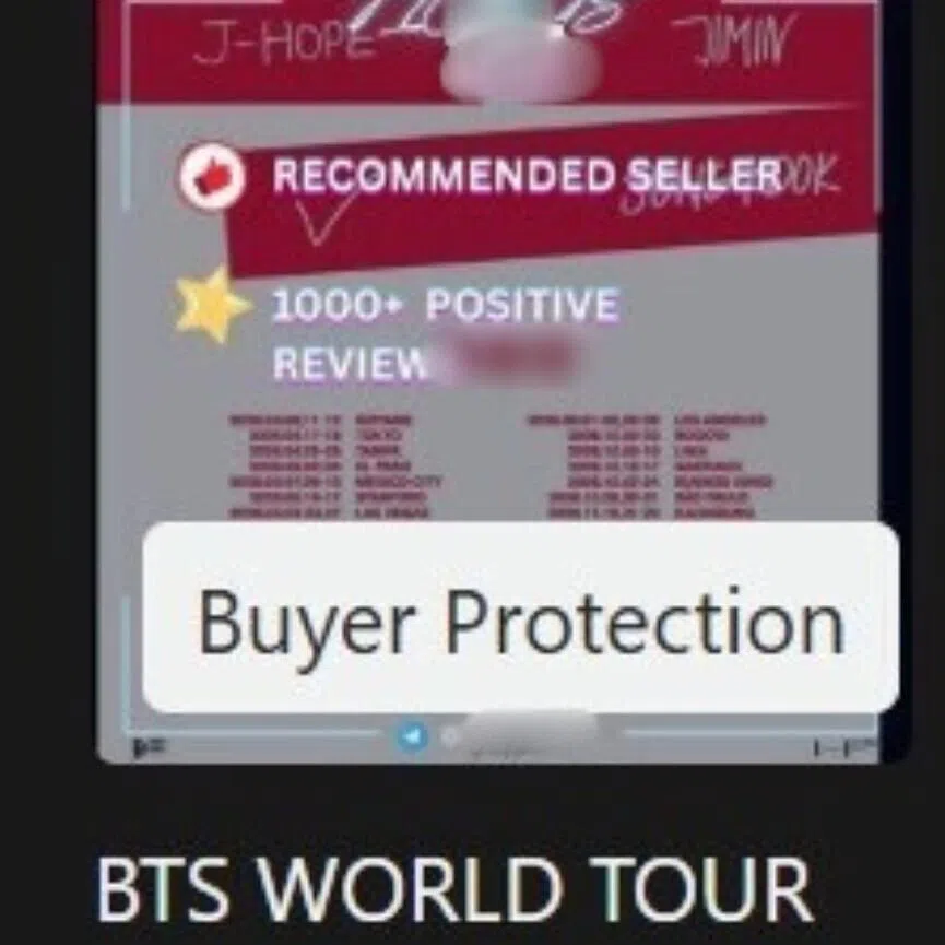 CASE’s president Melvin Yong said it is aware of a listing on Carousell “advertising ‘BTS 2026 World Tour Singapore’ tickets at $88, although ticket sales have not yet begun”.
