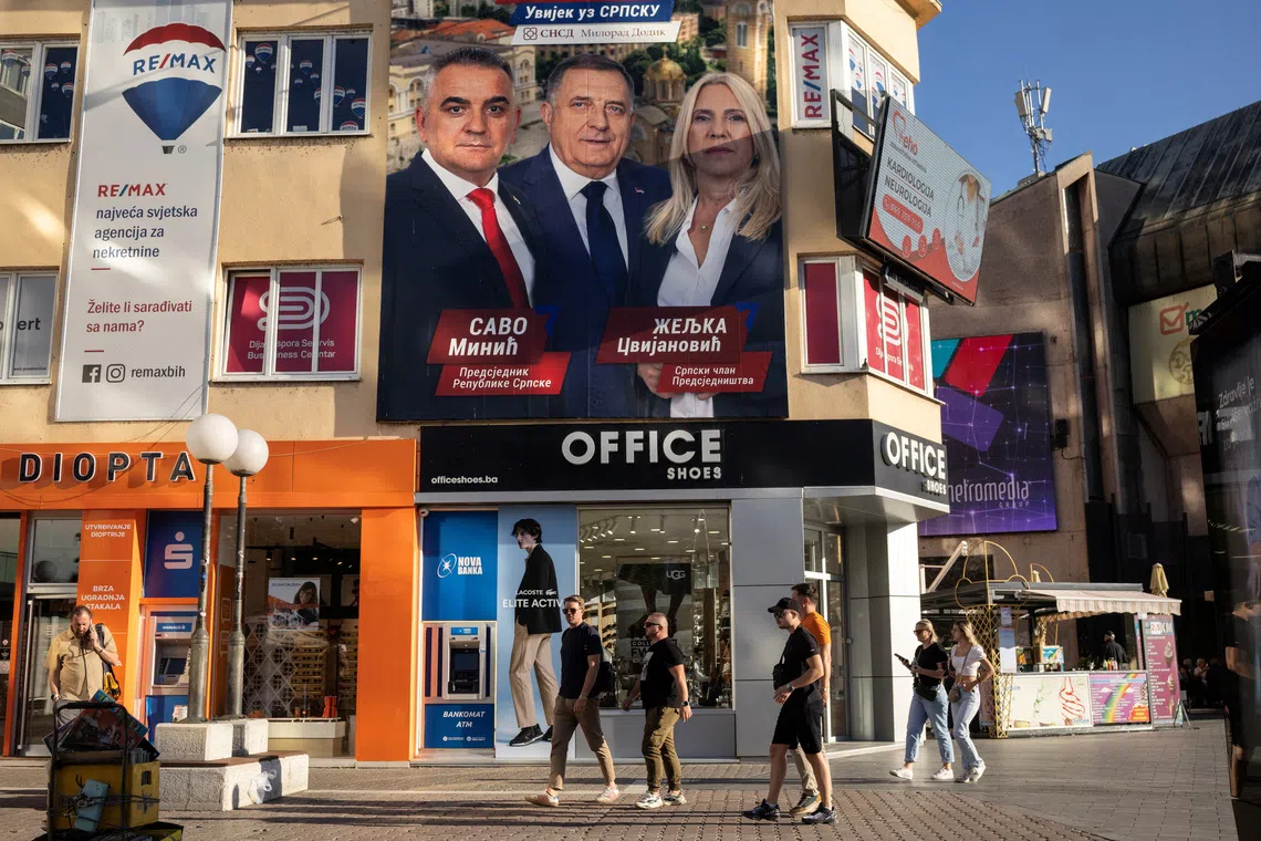Bosnia votes Sunday in election that could affect EU bid