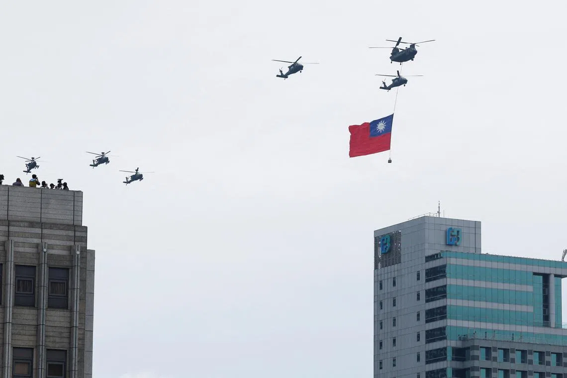China considers Taiwan part of its territory and has long threatened to use force to bring the island under its control.