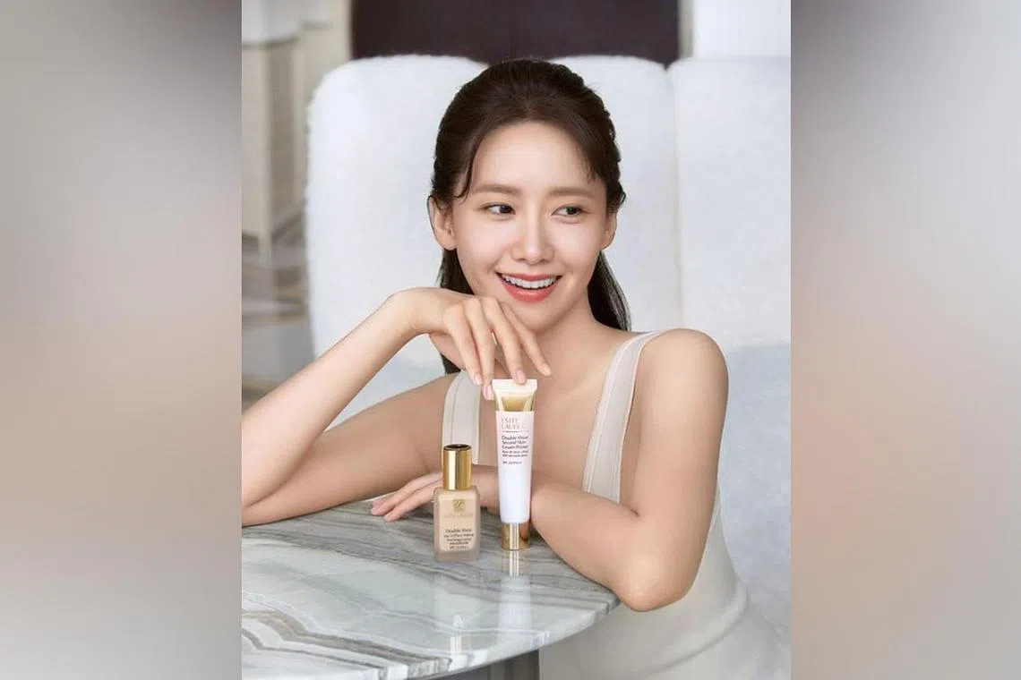The singer-actress, who is Estee Lauder's Asia-Pacific ambassador, will be at Ion Orchard and Paragon.