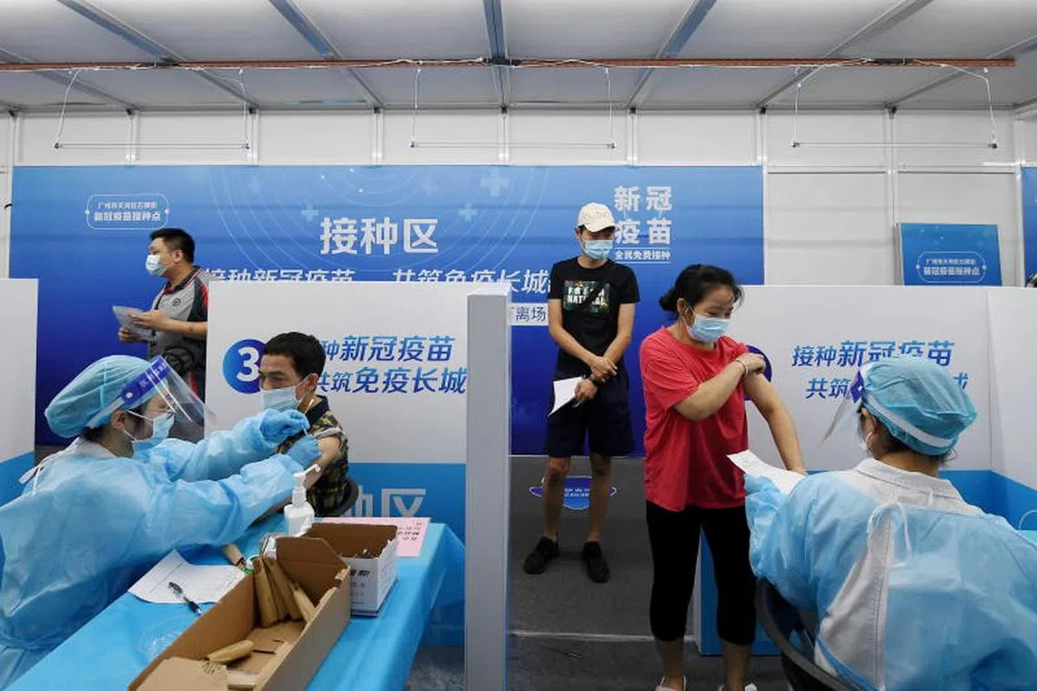 China has not approved any foreign Covid-19 vaccines, opting for those produced domestically.