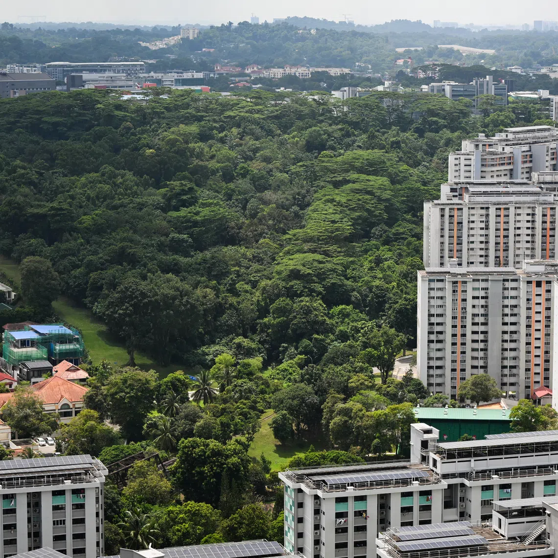 The authorities deal with land constraints in two ways: by balancing competing needs in every decision on land use, and by enlarging space.
