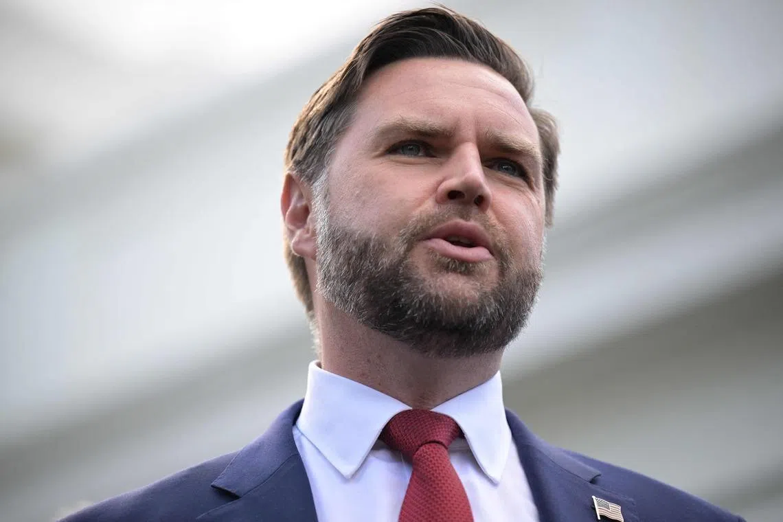 US Vice President J.D. Vance and his family had returned to Washington at the time that the home was vandalised.