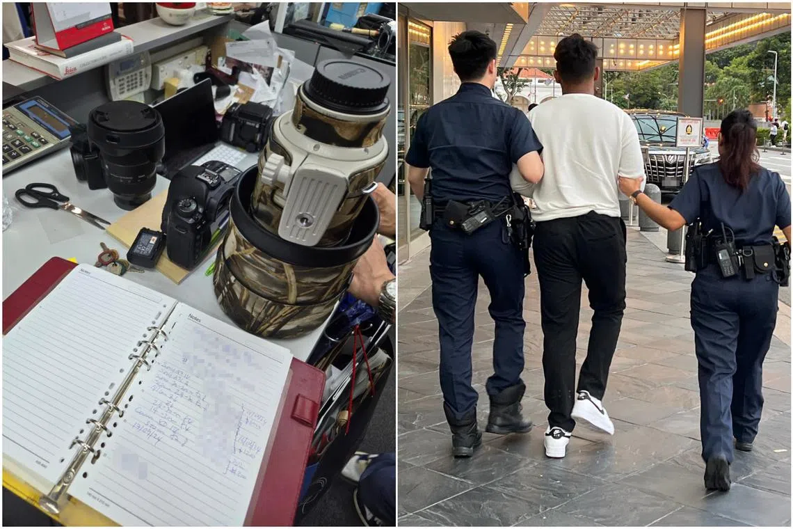 The scammer would borrow camera equipment from those loaning out their gadgets and sell off the goods to secondhand shops.