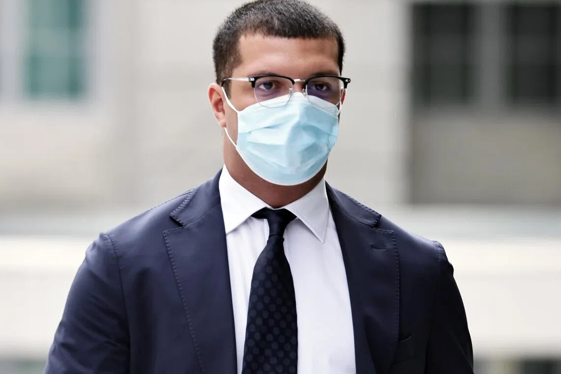British national Oruche Morgan Fidelis, 23, was sentenced to a five-day short detention order and 100 hours of community service.