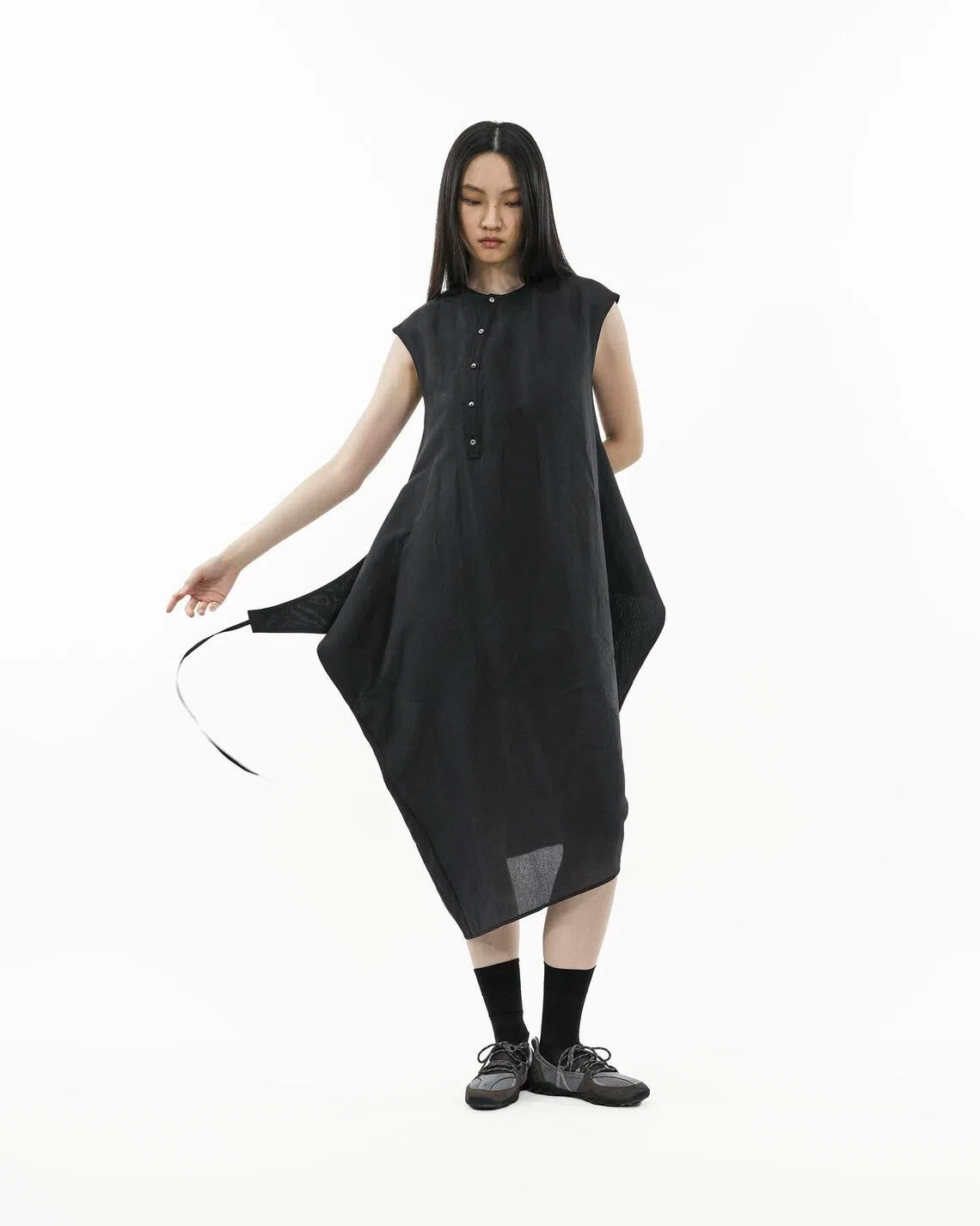 The Convertible Paper Dress by Graye, a material-focused Singapore fashion label that will be participating in Boutiques Asia.