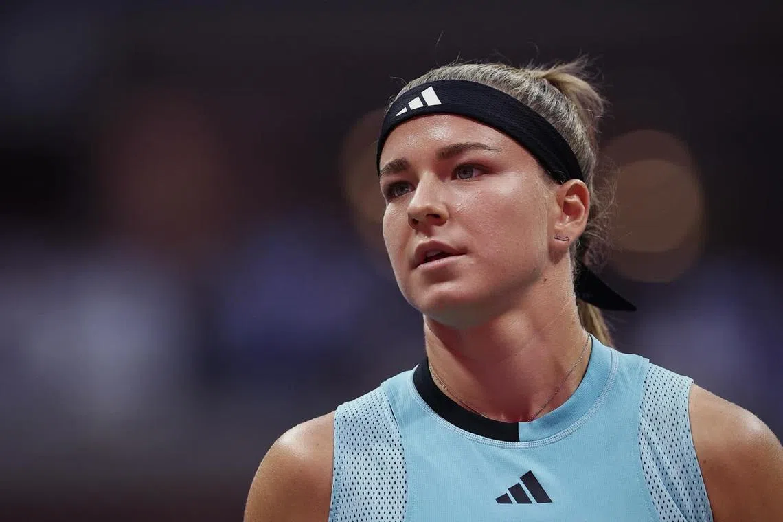 Muchova injured her right wrist at the US Open in September 2023, where she reached the semi-finals.