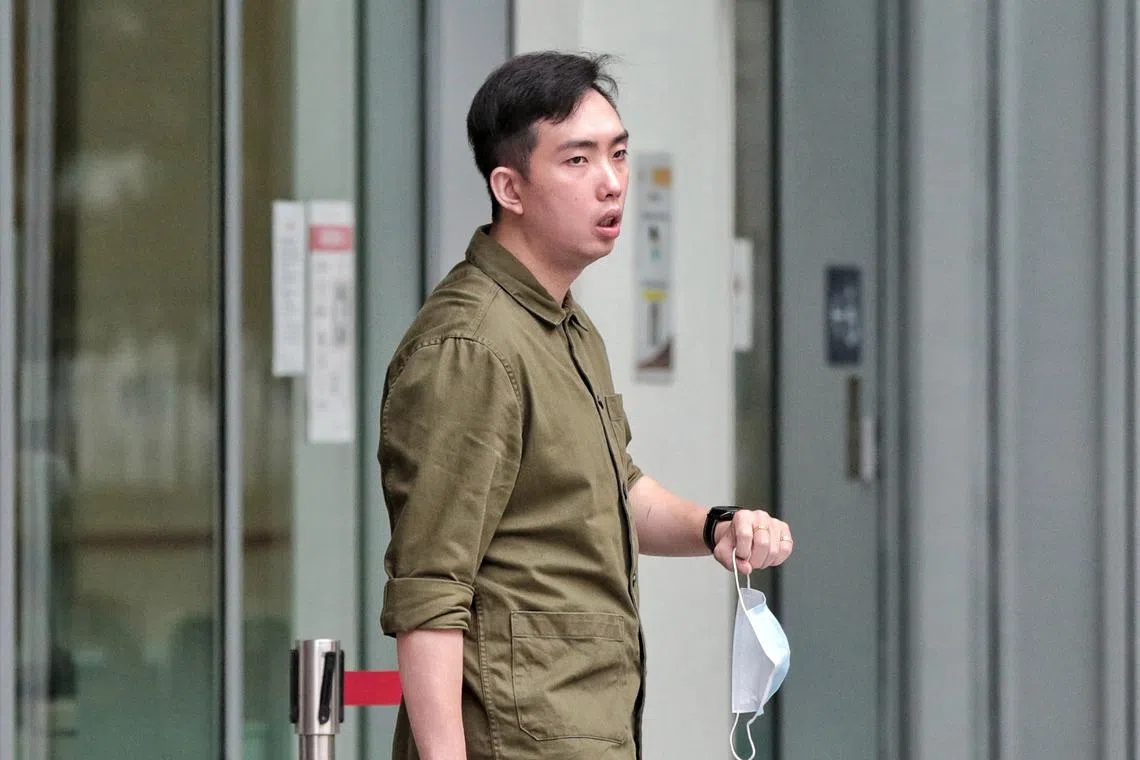 Goh Tian Shun pleaded guilty to one extortion charge and three charges for other offences including cheating.