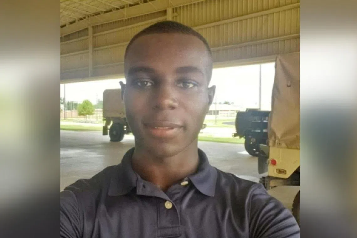 Pte Travis T. King, who joined the US Army in January 2021, is a cavalry scout with the Korean Rotational Force. 