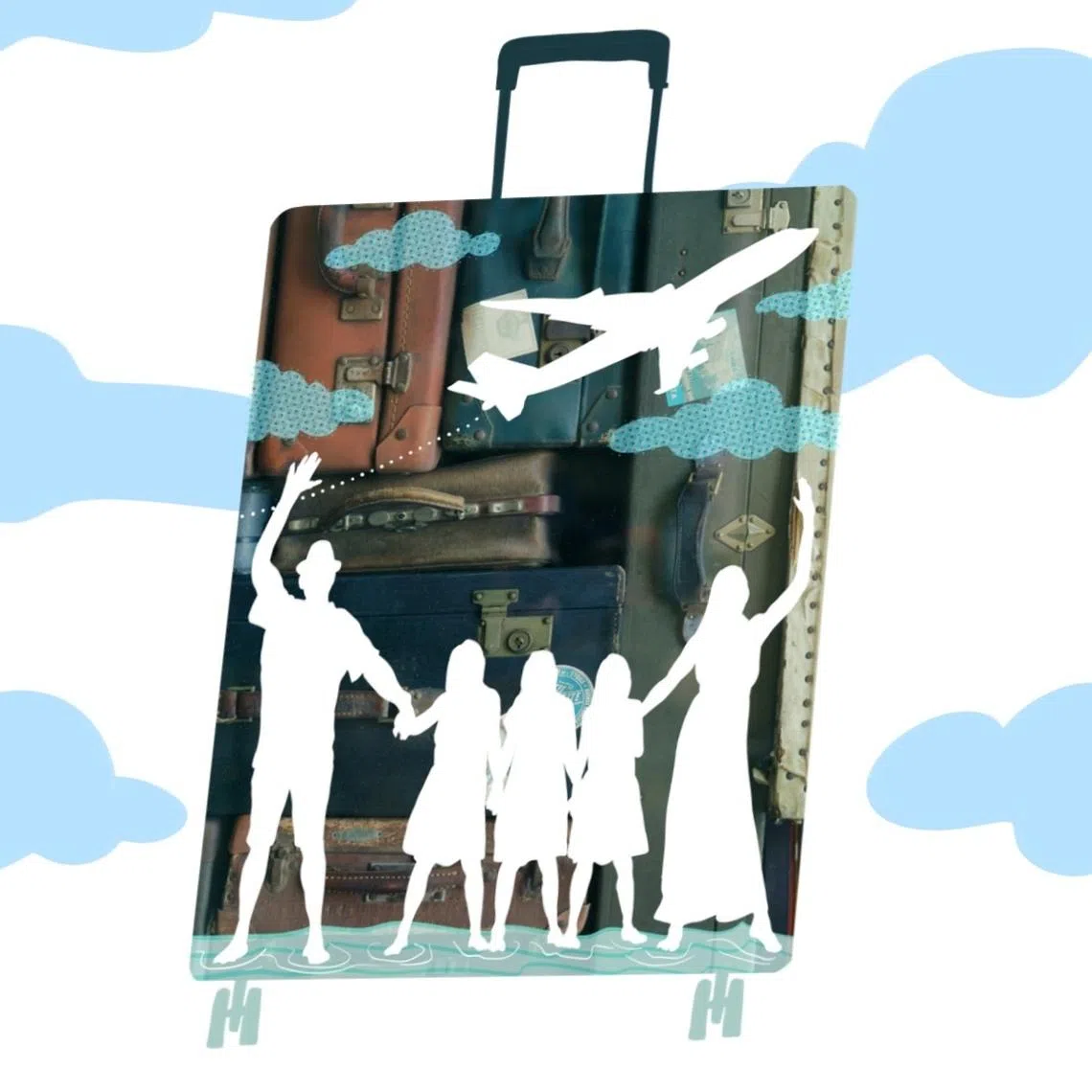 The family holiday was challenging because everyone had slightly different goals that managed to be both specific and vague, says the writer.