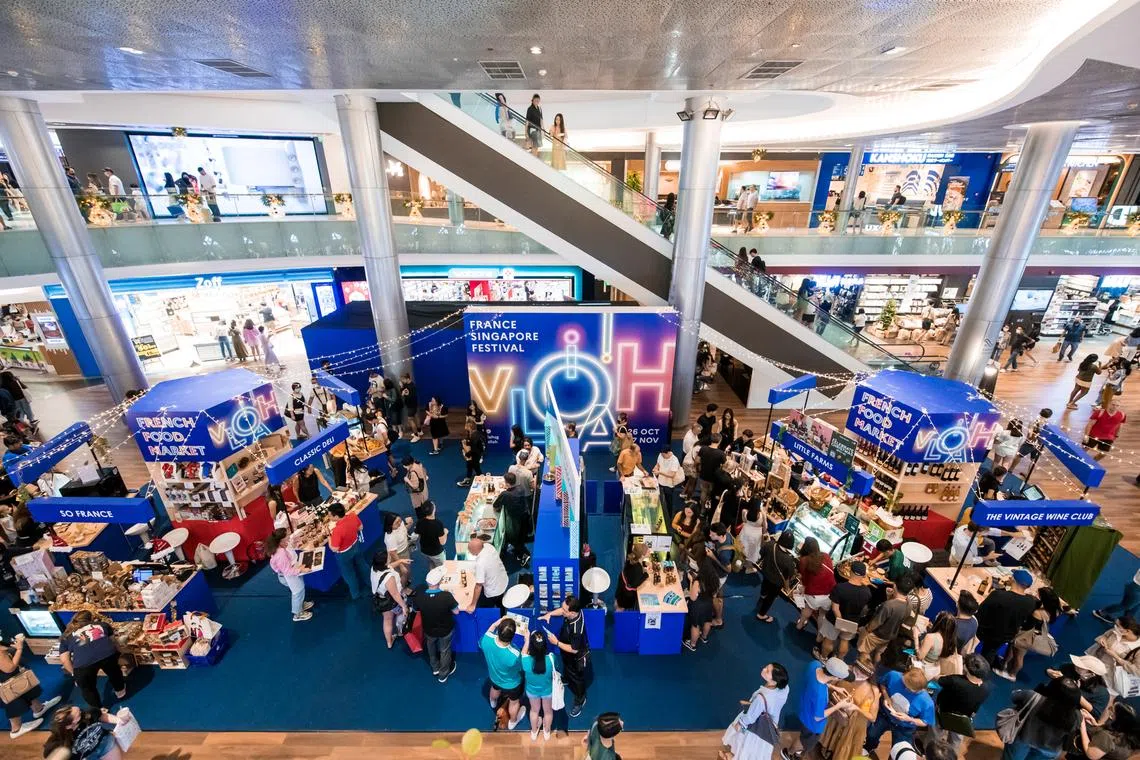 vOilah! has a French food market at VivoCity as part of its continued partnership with Mapletree.