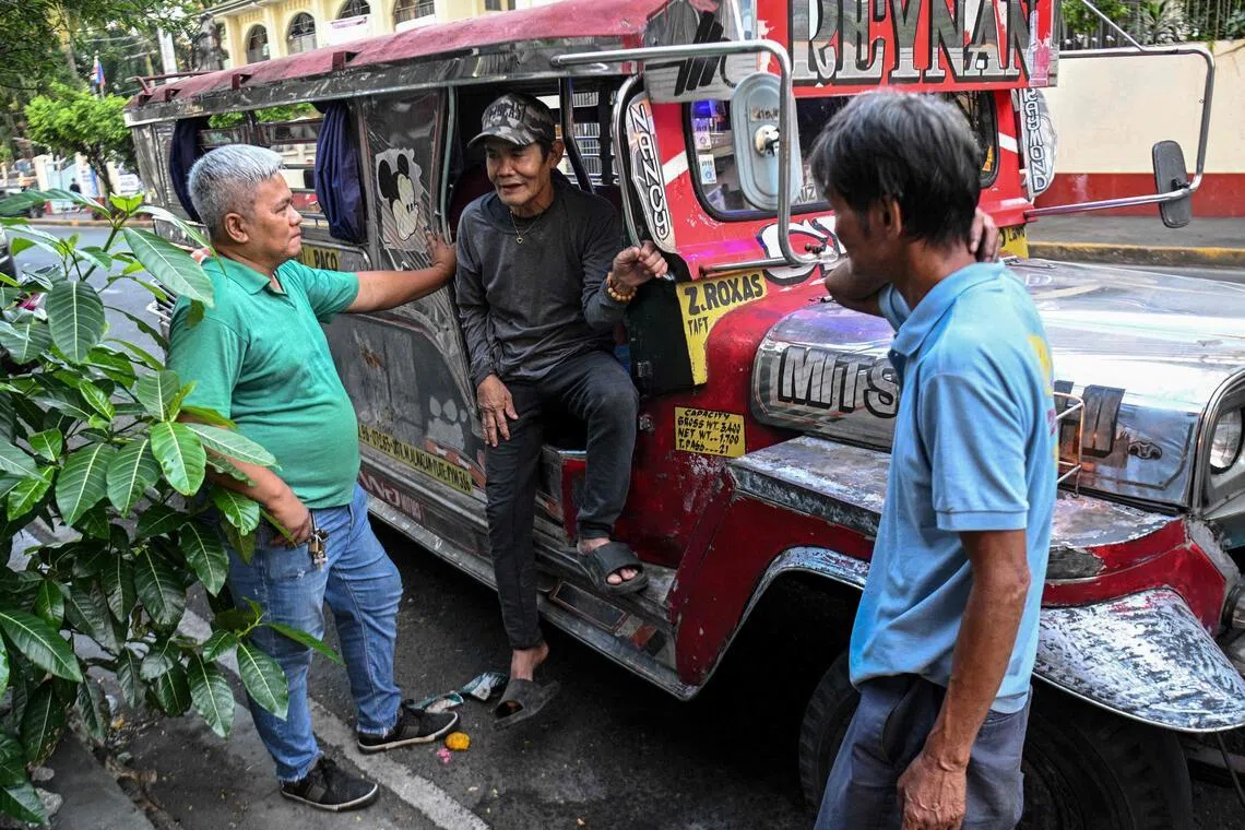 Manila’s jeepney drivers struggle as Middle East war sends diesel cost soaring