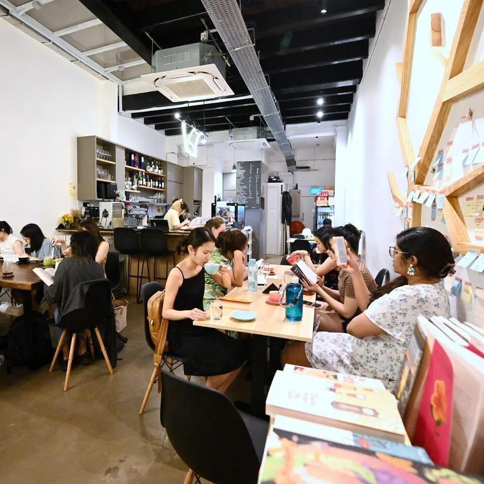 Book Bar in Duxton Road has played host to book clubs and readings but also food pop-ups.