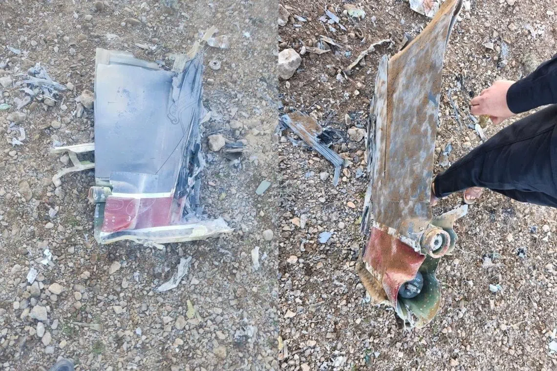 A forensic imagery analyst said pictures and video of wreckage posted online were consistent with a US F-15E Strike Eagle, which carries two crew members.